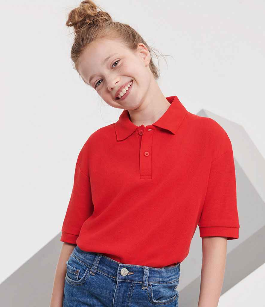 Russell Athletic Kids Poly/Cotton Piqué Polo Shirt