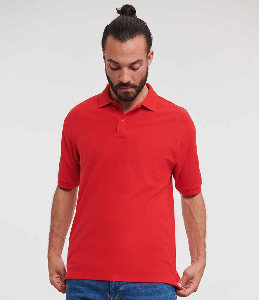 Russell Athletic Poly/Cotton Piqué Polo Shirt