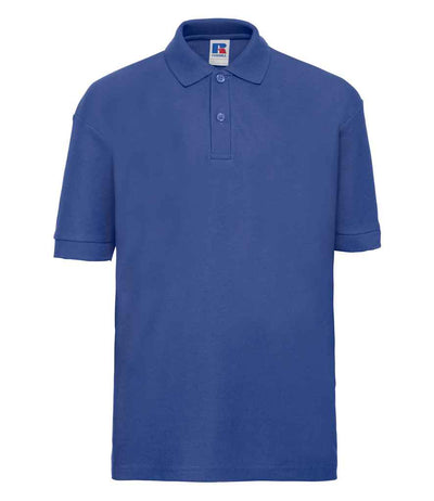 Russell Athletic Kids Poly/Cotton Piqué Polo Shirt - Bright Royal