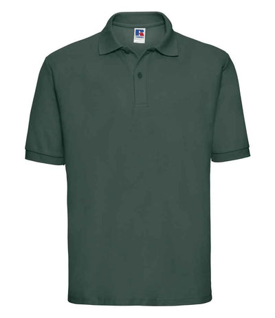 Russell Athletic Poly/Cotton Piqué Polo Shirt - Bottle Green