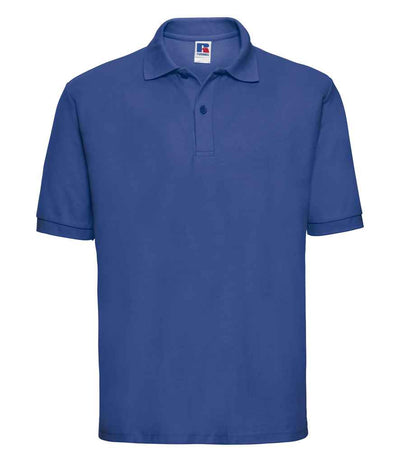 Russell Athletic Poly/Cotton Piqué Polo Shirt - Bright Royal