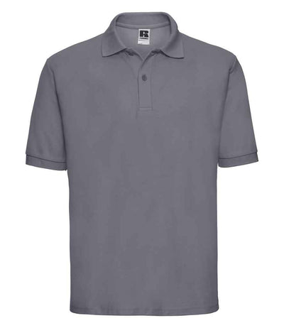 Russell Athletic Poly/Cotton Piqué Polo Shirt - Convoy Grey