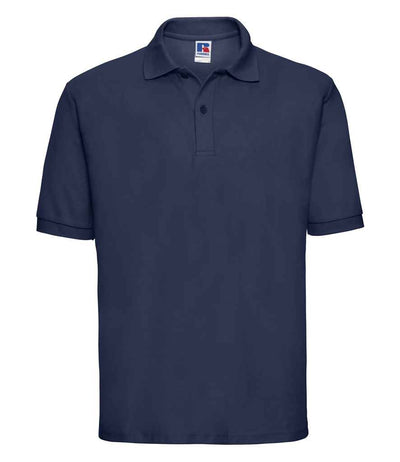 Russell Athletic Poly/Cotton Piqué Polo Shirt - French Navy
