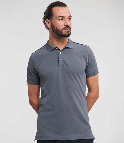 Russell Athletic Stretch Piqué Polo Shirt