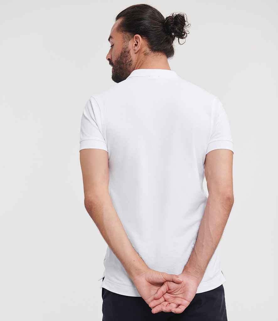 Russell Athletic Stretch Piqué Polo Shirt