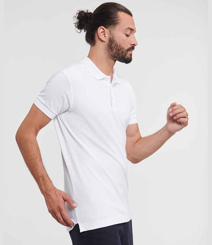 Russell Athletic Stretch Piqué Polo Shirt