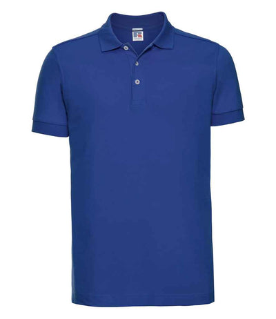 Russell Athletic Stretch Piqué Polo Shirt - Bright Royal