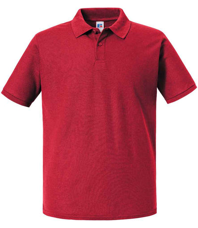 Russell Athletic Authentic Eco Piqué Polo Shirt - Classic Red