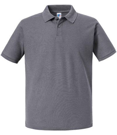 Russell Athletic Authentic Eco Piqué Polo Shirt - Convoy Grey