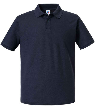 Russell Athletic Authentic Eco Piqué Polo Shirt - French Navy
