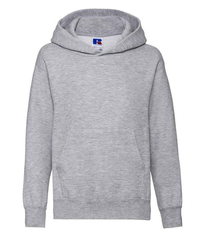 Russell Athletic Kids Hooded Sweatshirt - Light Oxford
