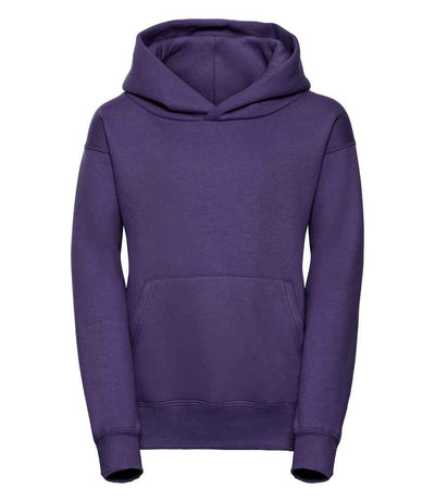 Russell Athletic Kids Hooded Sweatshirt - Purple