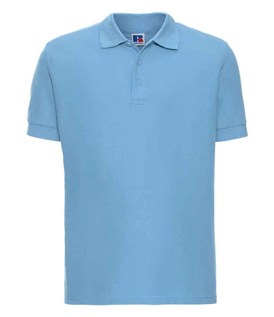 Russell Athletic Ultimate Cotton Piqué Polo Shirt - Sky Blue