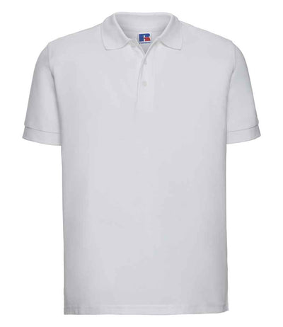 Russell Athletic Ultimate Cotton Piqué Polo Shirt - White