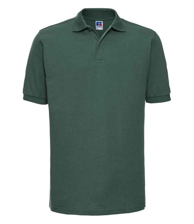 Russell Athletic Hardwearing Poly/Cotton Piqué Polo Shirt - Bottle Green