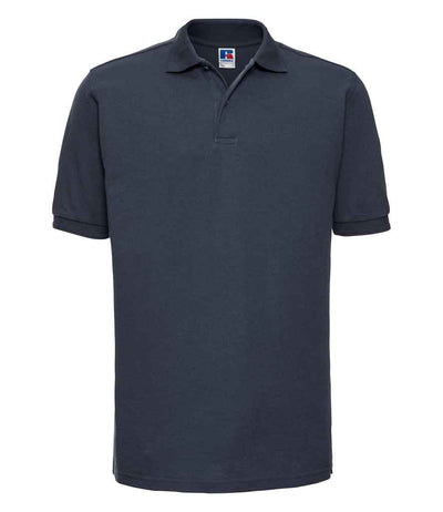 Russell Athletic Hardwearing Poly/Cotton Piqué Polo Shirt - French Navy