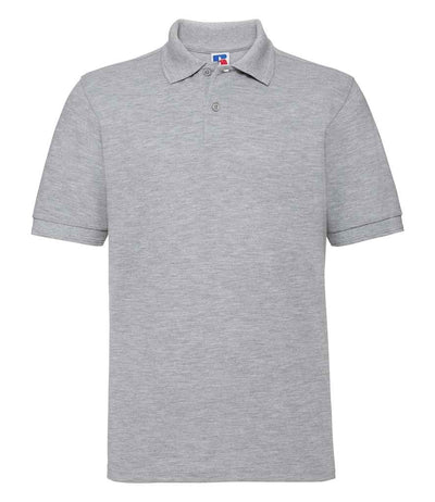 Russell Athletic Hardwearing Poly/Cotton Piqué Polo Shirt - Light Oxford