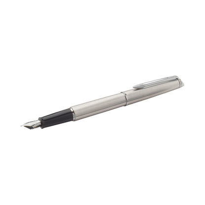 Waterman stainless steel fountain pen