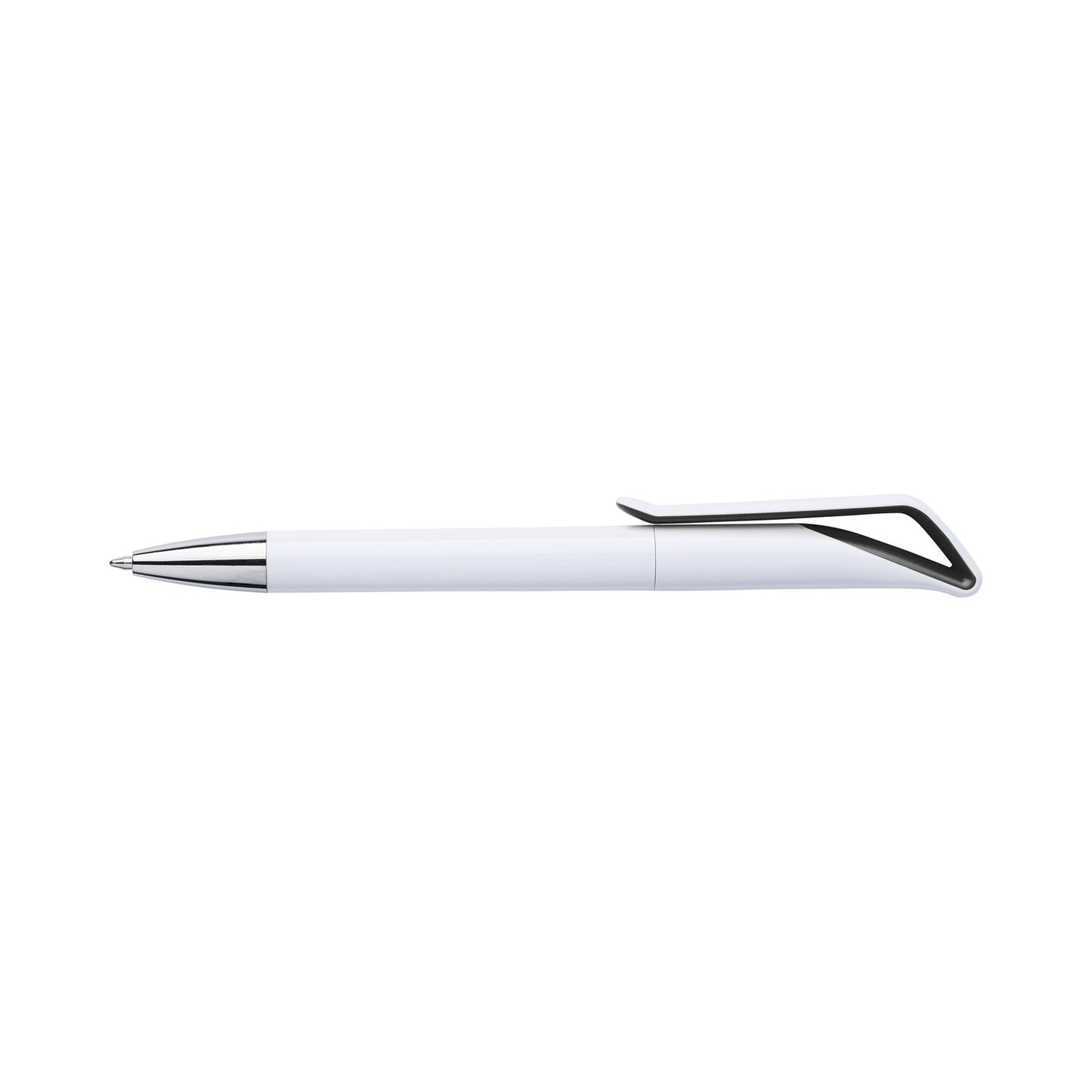 Ballpen with geometric cap