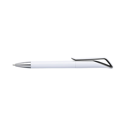 Ballpen with geometric cap