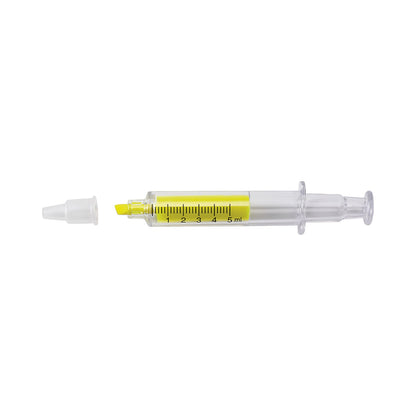 Syringe text marker