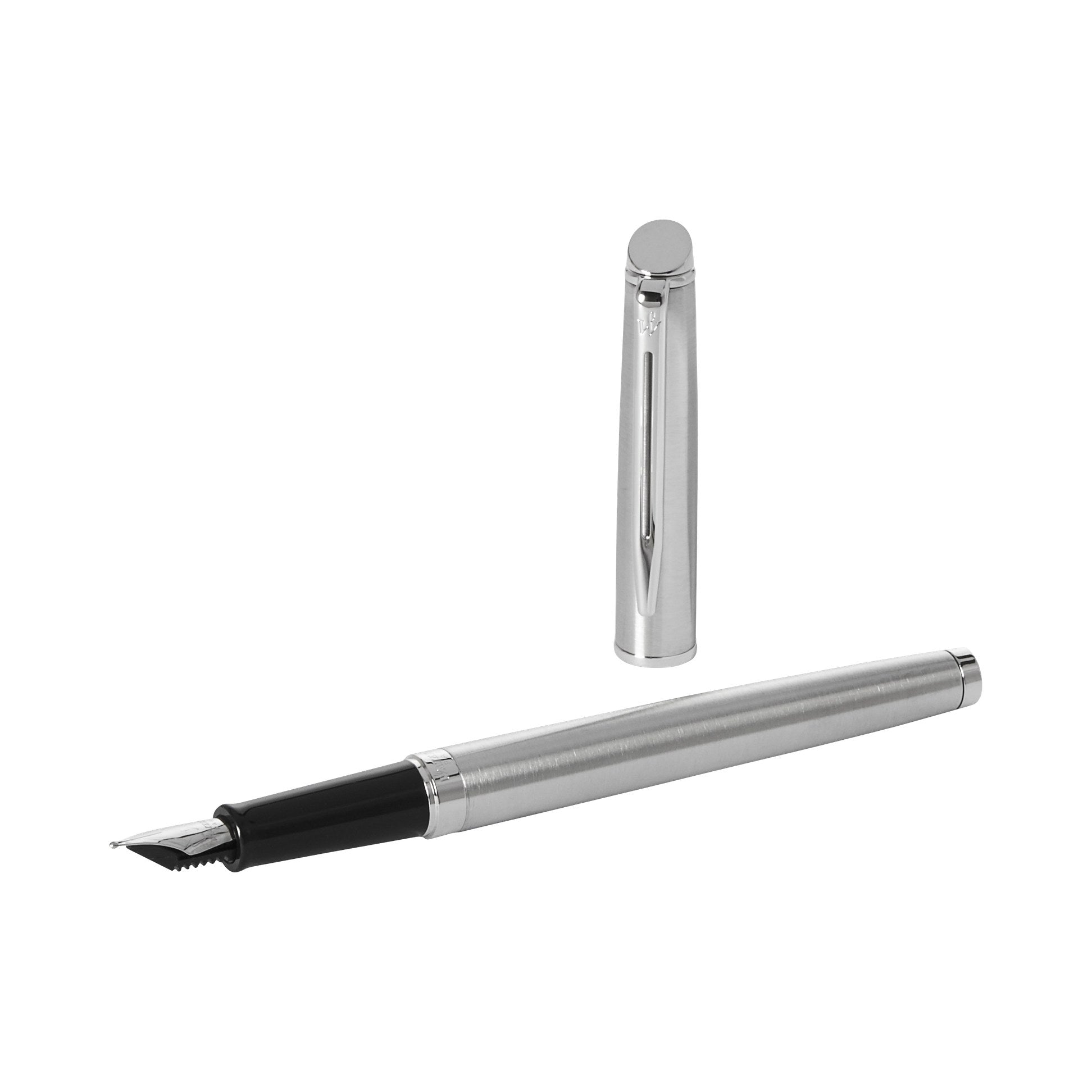 Waterman stainless steel fountain pen