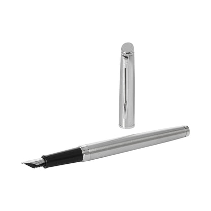 Waterman stainless steel fountain pen
