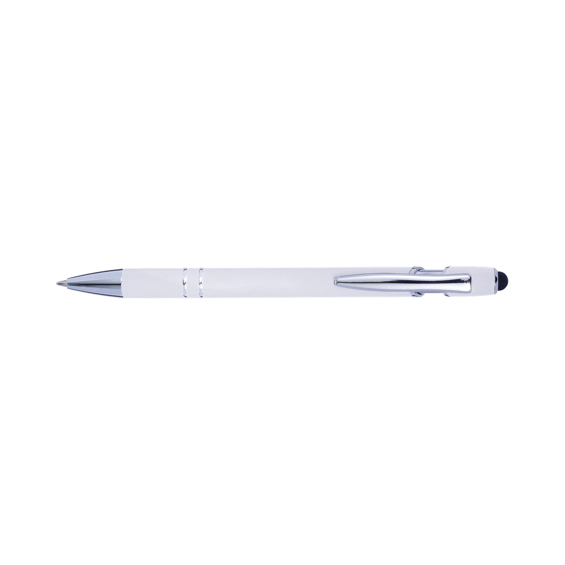 Ballpen with rubber finish