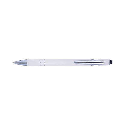 Ballpen with rubber finish
