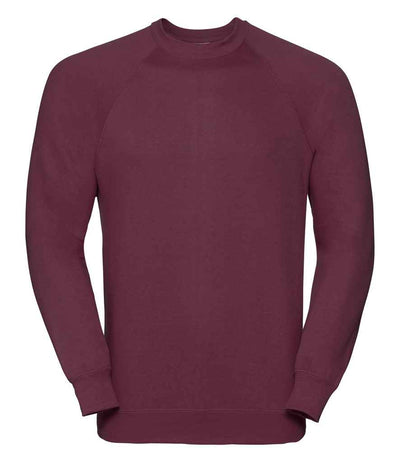 Russell Athletic Raglan Sweatshirt - Burgundy