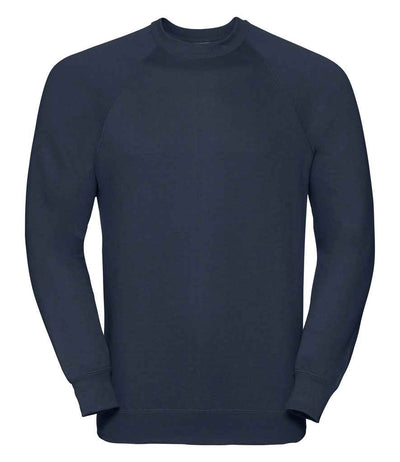 Russell Athletic Raglan Sweatshirt - French Navy