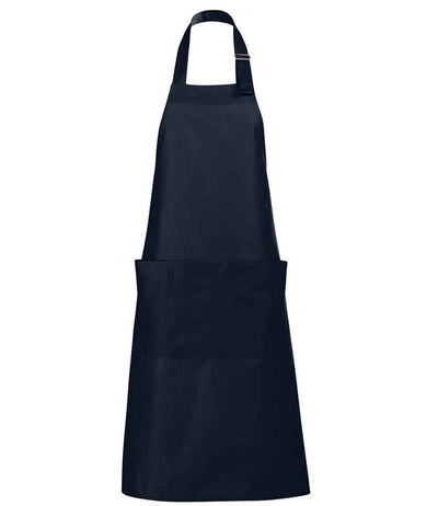 SOL'S Gala Long Bib Apron - Navy