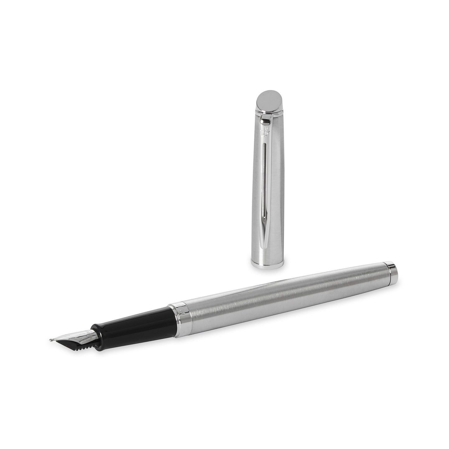 Waterman stainless steel fountain pen