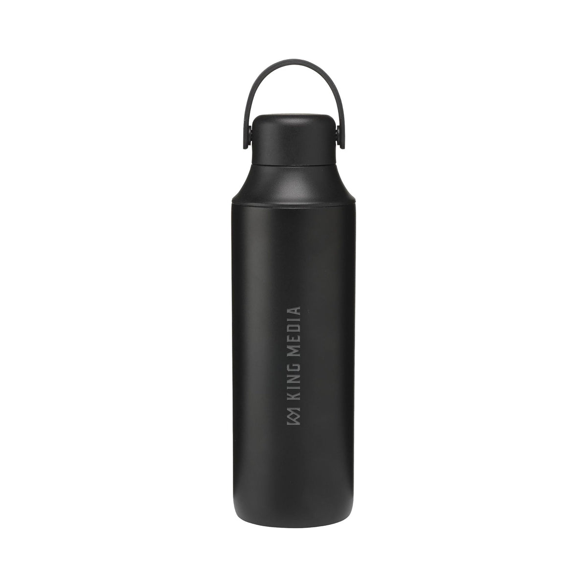 Recycled stainless steel double walled bottle (600ml)