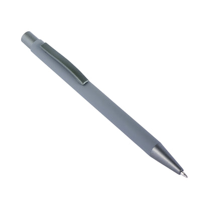 Ballpen with rubber finish
