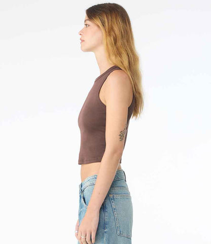 Bella Ladies Micro Rib Racer Tank Top