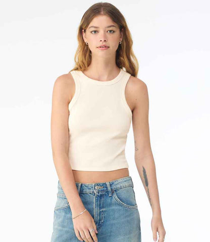 Bella Ladies Micro Rib Racer Tank Top