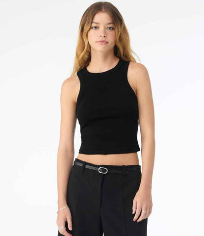 Bella Ladies Micro Rib Racer Tank Top