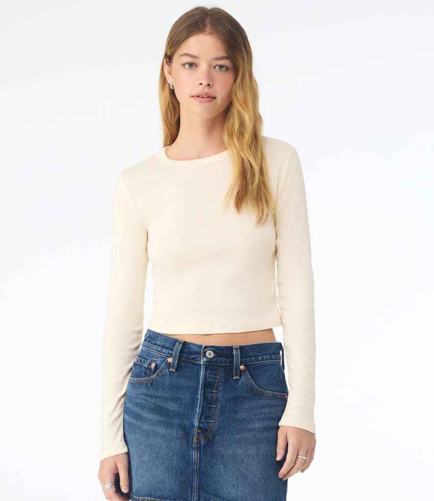 Bella Micro Rib Long Sleeve Baby T-Shirt