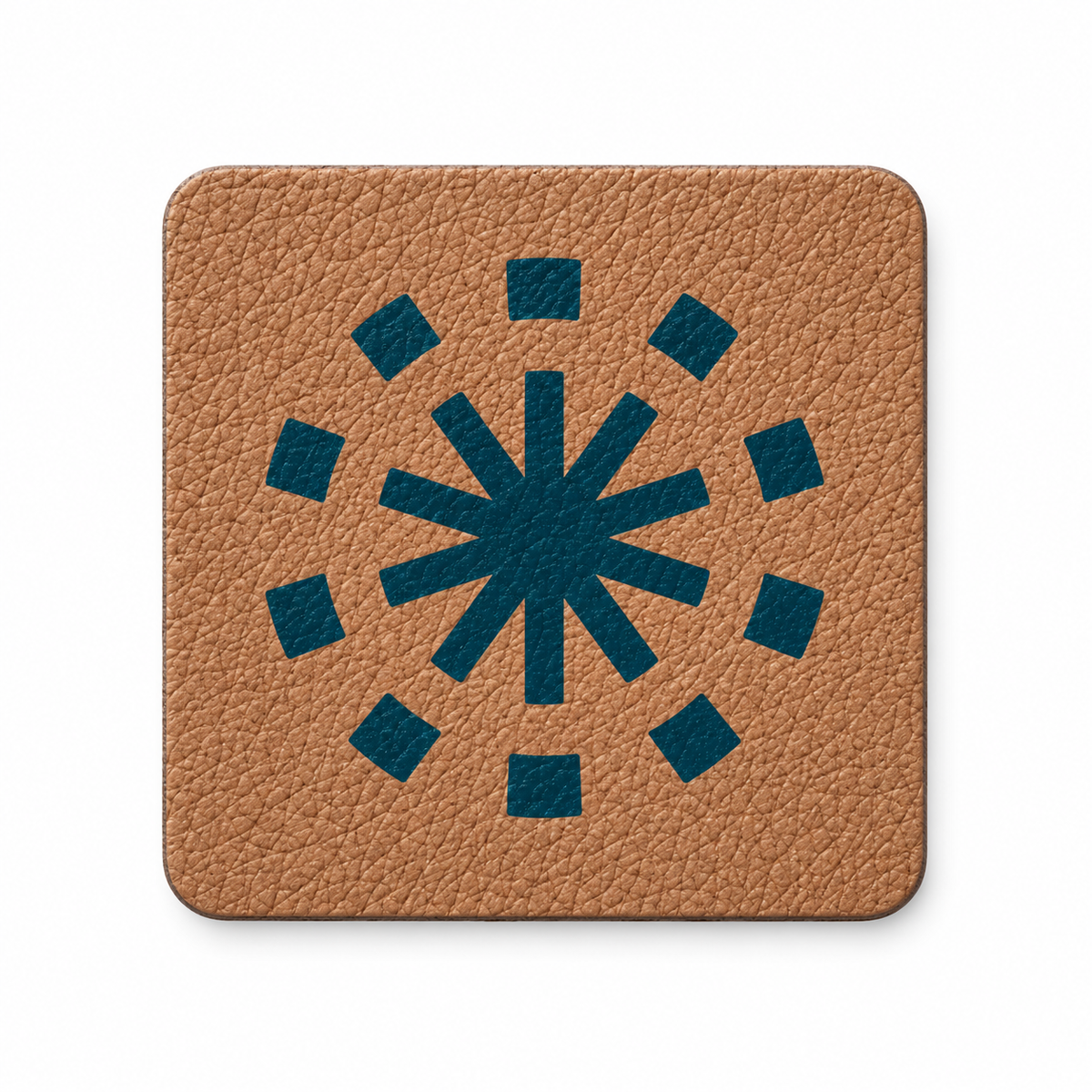 Textured Leather Coaster