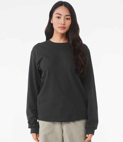 Canvas Unisex Heavyweight Long Sleeve Boxy T-Shirt