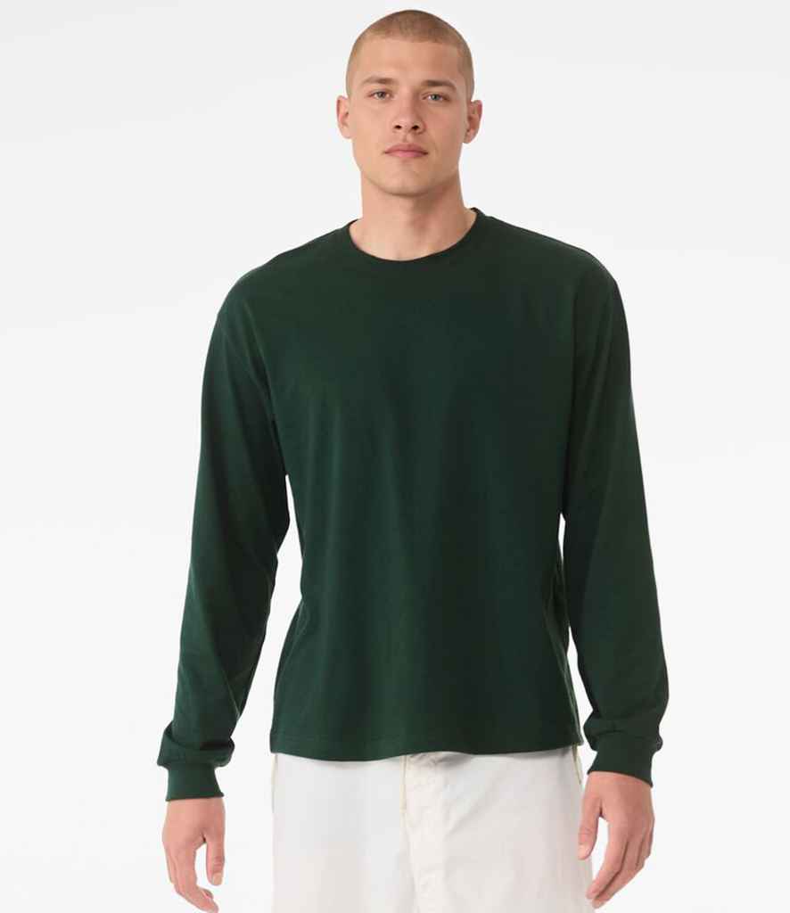 Canvas Unisex Heavyweight Long Sleeve Boxy T-Shirt
