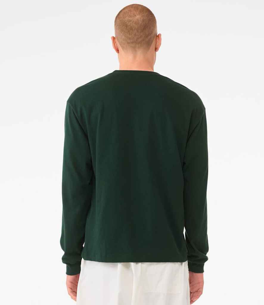 Canvas Unisex Heavyweight Long Sleeve Boxy T-Shirt