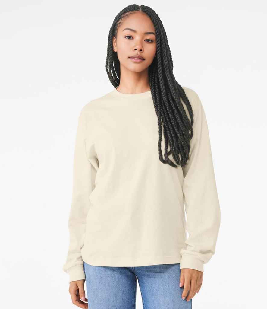 Canvas Unisex Heavyweight Long Sleeve Boxy T-Shirt