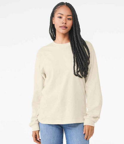 Canvas Unisex Heavyweight Long Sleeve Boxy T-Shirt