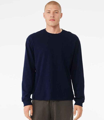 Canvas Unisex Heavyweight Long Sleeve Boxy T-Shirt