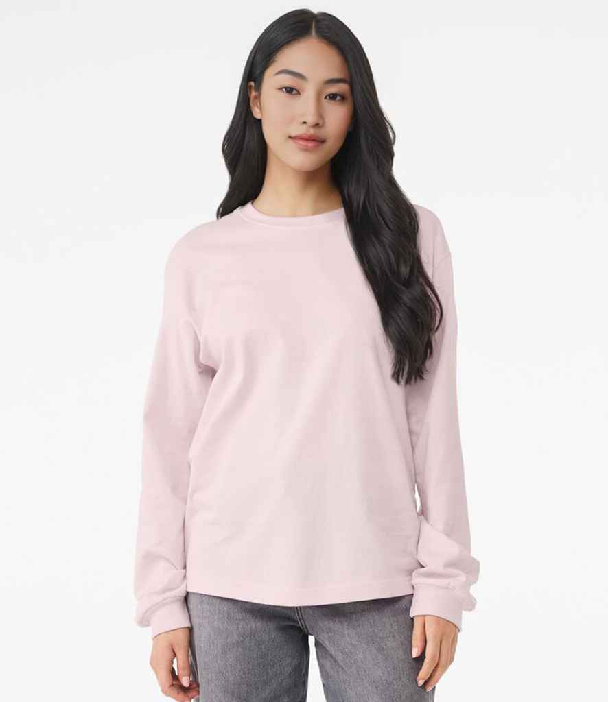 Canvas Unisex Heavyweight Long Sleeve Boxy T-Shirt
