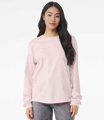 Canvas Unisex Heavyweight Long Sleeve Boxy T-Shirt