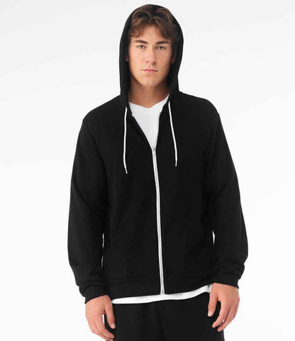 Canvas Unisex Full Zip Hoodie