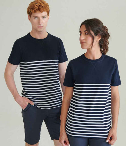 Front Row Unisex Breton Striped T-Shirt
